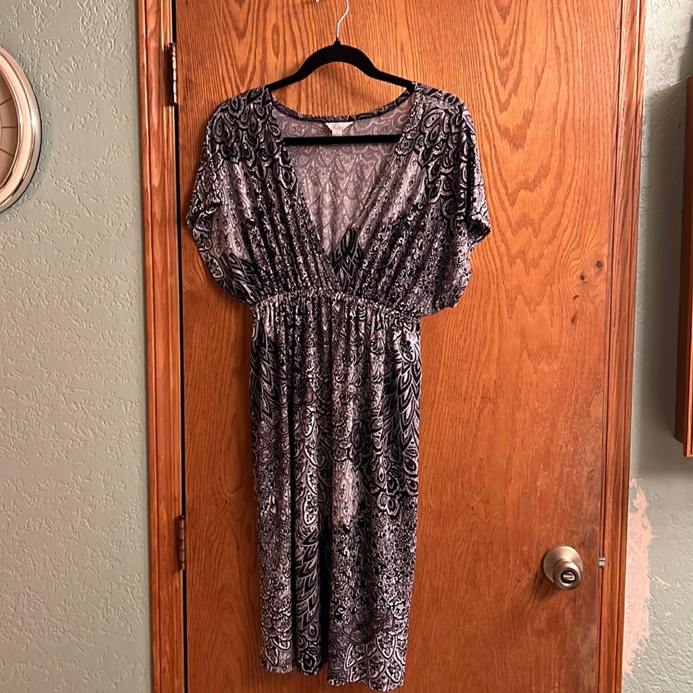 Black and white sun dress